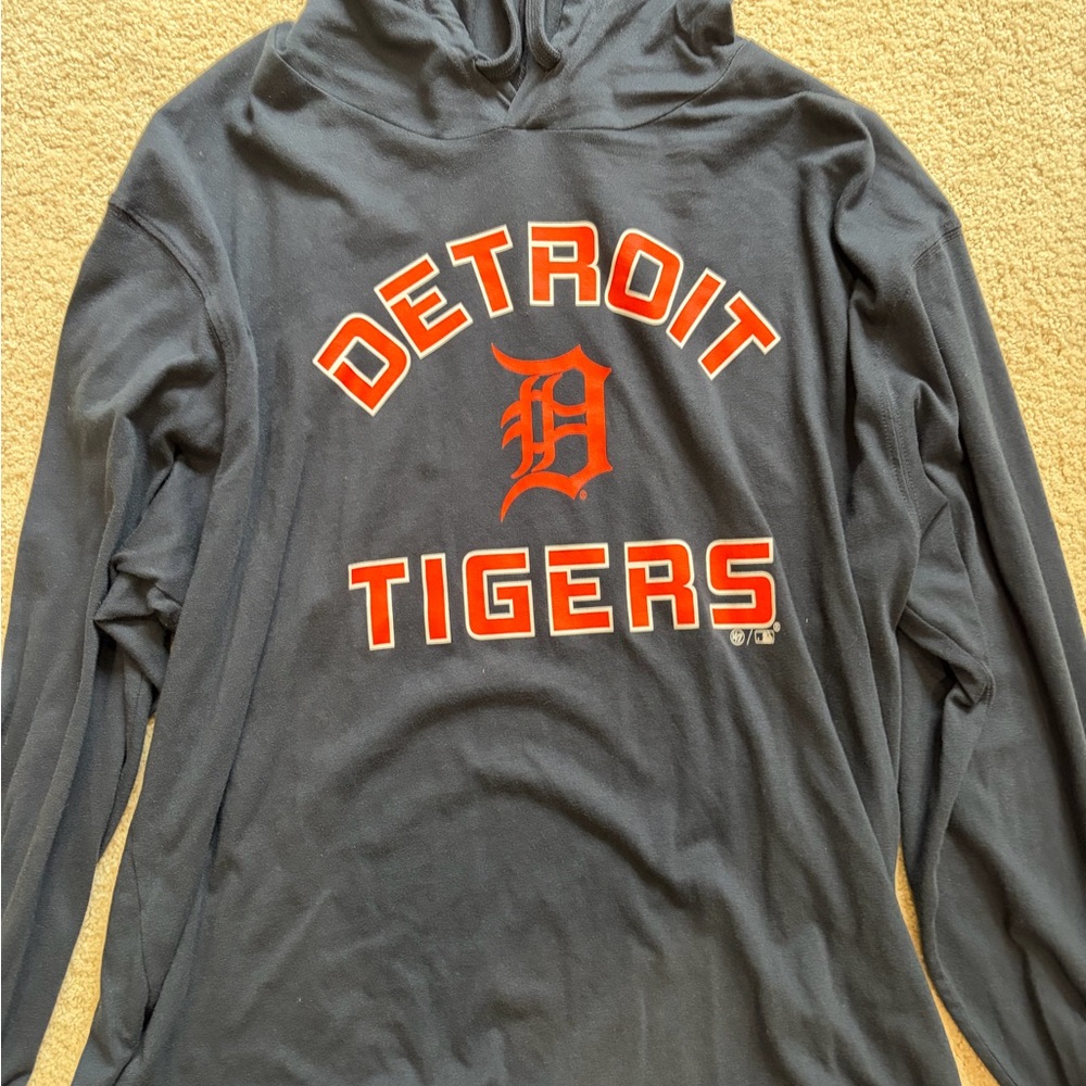 Detroit Tigers Hoodie in Black and Orange